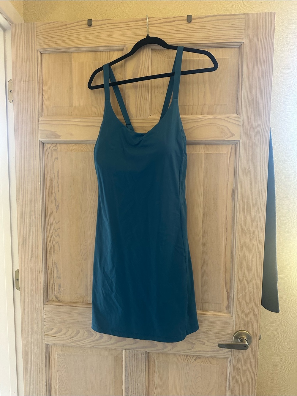 Duluth Trading Co Teal Blue One-Piece Swimsuit